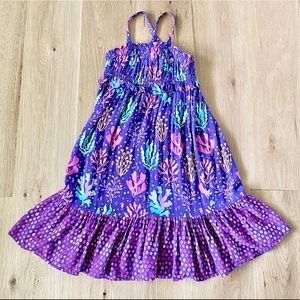 OshGosh Long Deep Sea/Deep Purple Dress💜